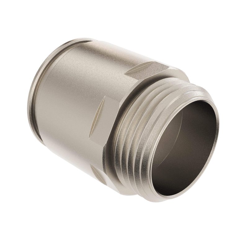  Муфта труба-коробка d32мм IP66/IP67 М32х1.5 никелир. латунь DKC 6111-A32N фото в каталоге от BTSprom.by