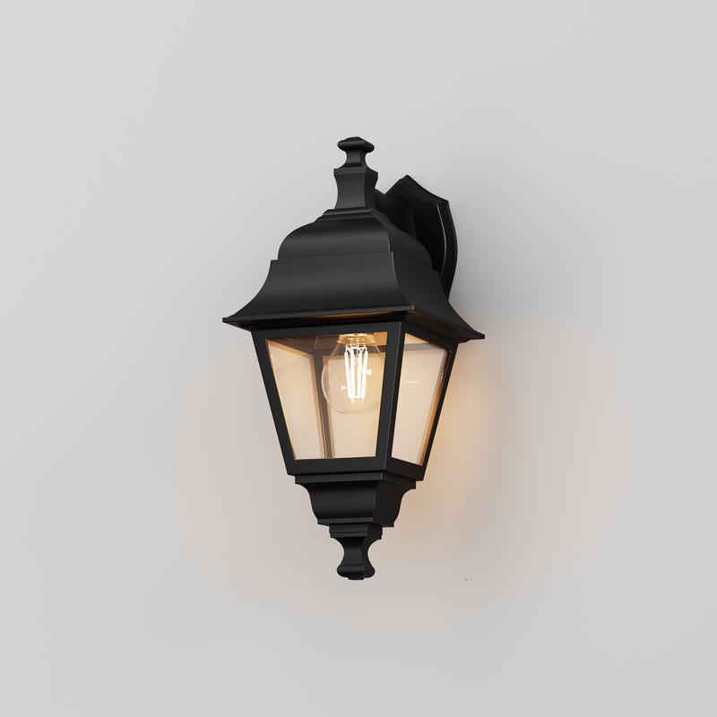  Светильник Abbey Road 1х60Вт E27 IP44 бра настен. Maytoni O003WL-01B фото в каталоге от BTSprom.by