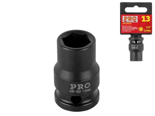 головка ударная 1/2" 13мм 6гр. pro startul (pro-30013) pro-30013 от BTSprom.by
