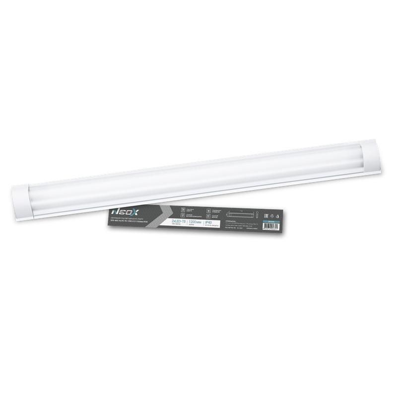светильник под светодиодную лампу spo-405 2xled-т8-1200 g13 1200мм ip40 neox 4690612053301 от BTSprom.by