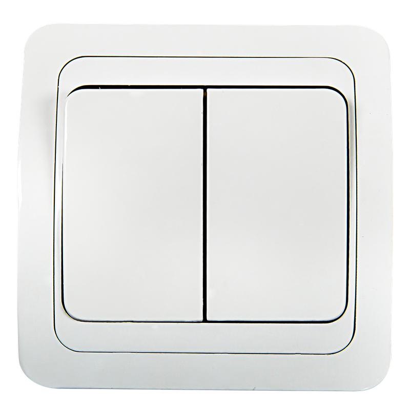 выключатель 2-кл. сп classico 2023 10а ip20 бел. asd / in home 4680005959860 от BTSprom.by