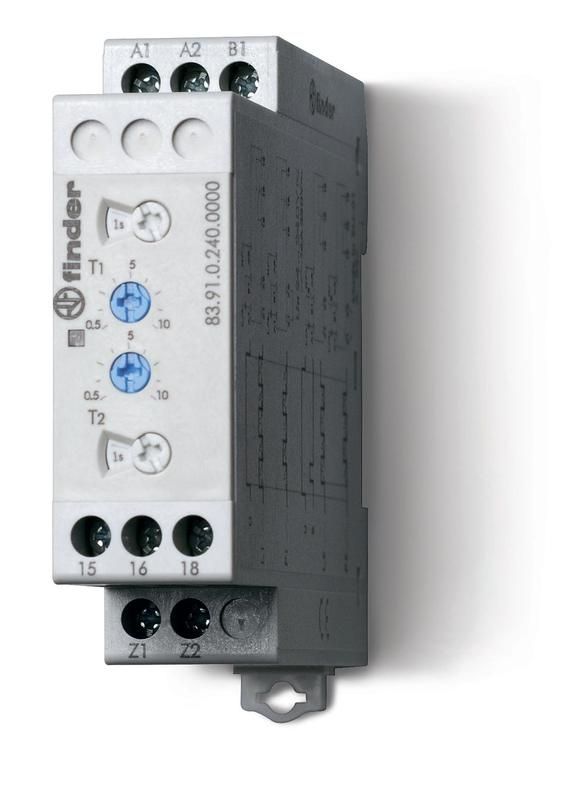 таймер модульный мультифункциональный (li le pi pe) 24…240в ac/dc 1co 16а 22.5мм регулировка времени 0.05с…10дней ip20 finder 839102400000 от BTSprom.by