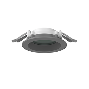 светильник светодиодный dl-01 pro 100мм 13вт 3000к 120х49мм ip65/40 круглый встраив. ral7045 сер. муар с защитным силикатным стеклом диммер dali varton v1-rf-70111-gld01-6501330 от BTSprom.by