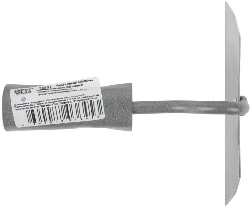  Мотыга прямая 150х50мм нержавеющая сталь без черенка FIT 76931 фото в каталоге от BTSprom.by