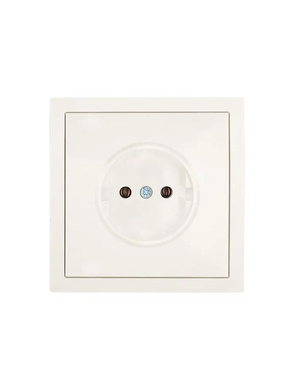  Розетка 1 мест. б/з ПБТ СП ZIMA IP20 16А безвинт. зажим слон. кость LEZARD 704-9088-121BQC фото в каталоге от BTSprom.by