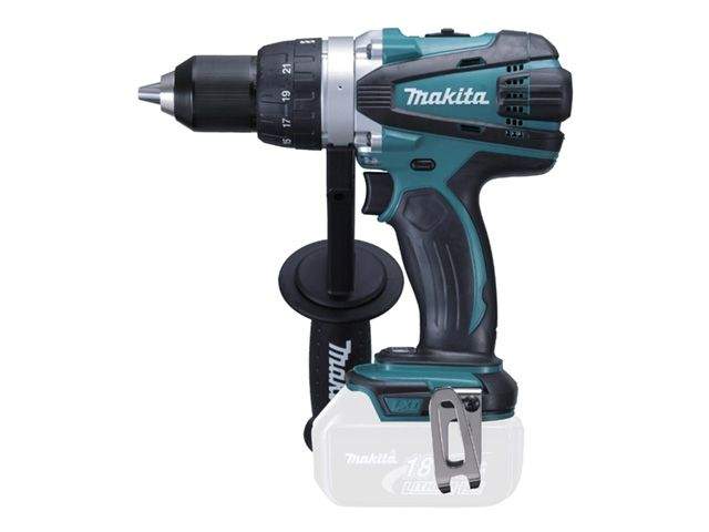 аккум. дрель-шуруповерт makita lxt ddf 458 z в кор. (18.0 в, без аккумулятора, 2 скор., 91 нм, шурупы до 10 мм) от BTSprom.by