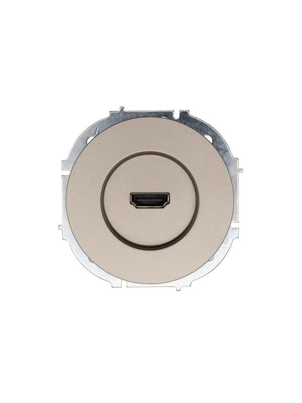розетка hdmi 1-м сп osen механизм титан lezard 743-3788-203 от BTSprom.by