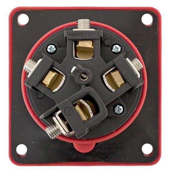  Розетка стационарная внутренняя угловая 4442 3Р+РЕ 125А 380В IP67 PROxima EKF ps-4442-125-380 фото в каталоге от BTSprom.by