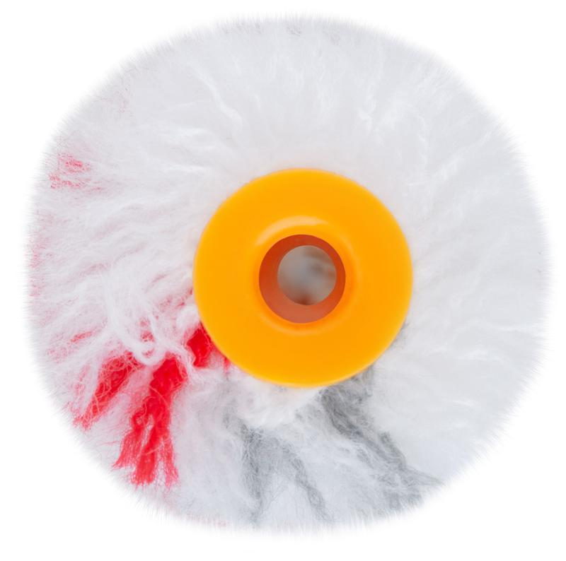  Ролик полиакрил. "мини" профи с серой и красной полосками диам. 15/35мм ворс 10мм 150мм бел. FIT 02683 фото в каталоге от BTSprom.by