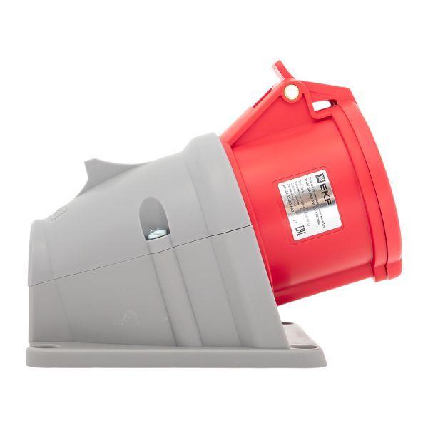 Розетка стационарная наружная 124 3Р+РЕ 32А 380В IP44 PROxima EKF ps-124-32-380-PRO фото в каталоге от BTSprom.by