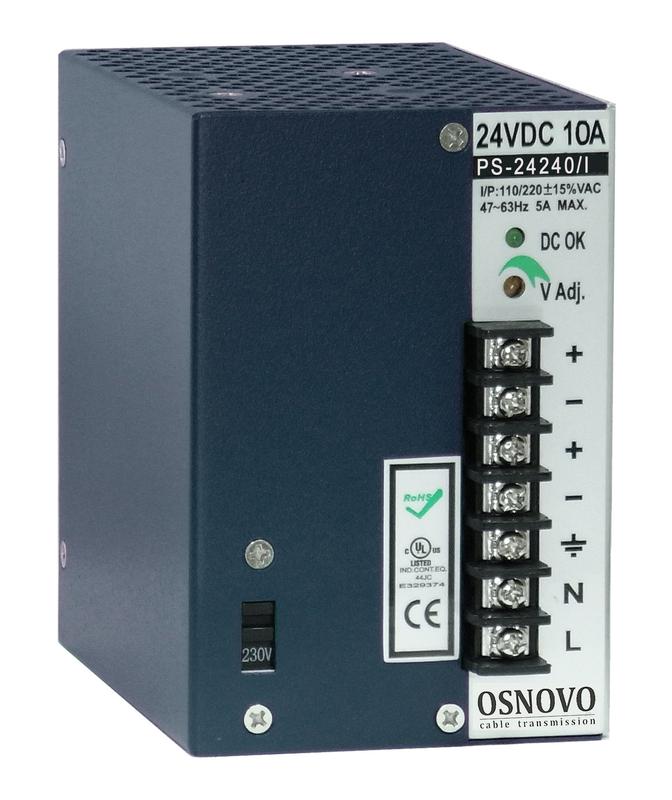 блок питания промышленный ps-24240/i 10а osnovo 11176 от BTSprom.by
