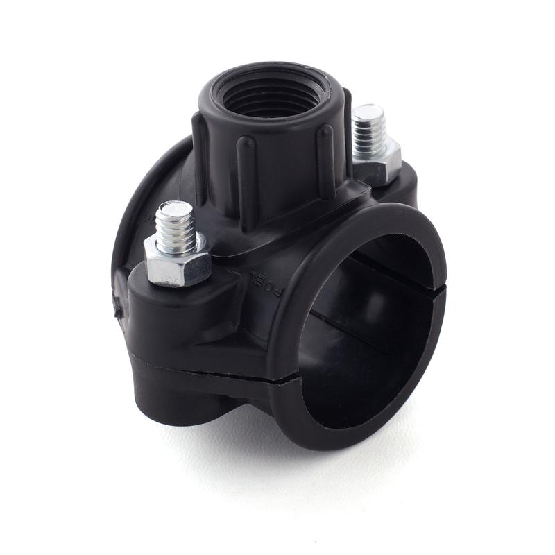 седелка pn16 d50х3/4дюйм для пэ труб rtp 14610 от BTSprom.by