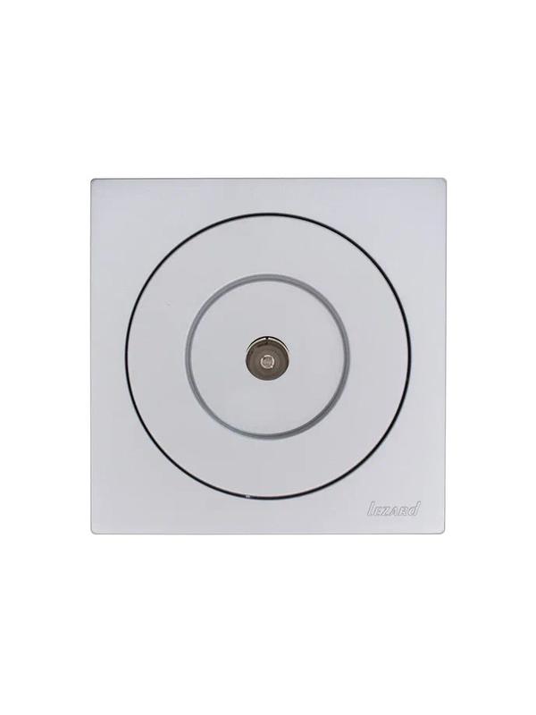  Розетка телевизионная оконечная СП OSEN механизм сер. матов. LEZARD 743-7488-130 фото в каталоге от BTSprom.by