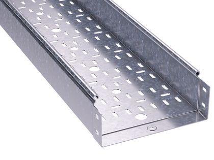 Лоток листовой перфорированный 200х80 L3000 нерж. сталь 0.8мм DKC 35304INOX от BTSprom.by