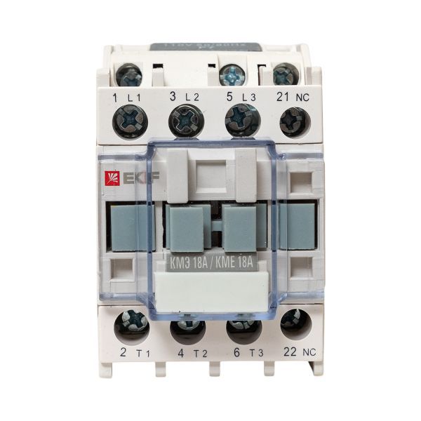  Контактор КМЭ 18А кат. 110В AC 1НЗ PROxima EKF ctr-s-18-110-nc фото в каталоге от BTSprom.by