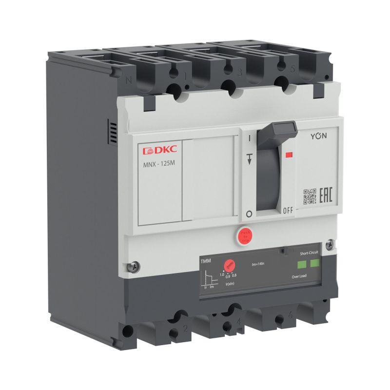 выключатель автоматический 3n 80а 100ка pro mnx125m при ac415v расцепитель tmm yon mnx125m3ntmm0080 от BTSprom.by