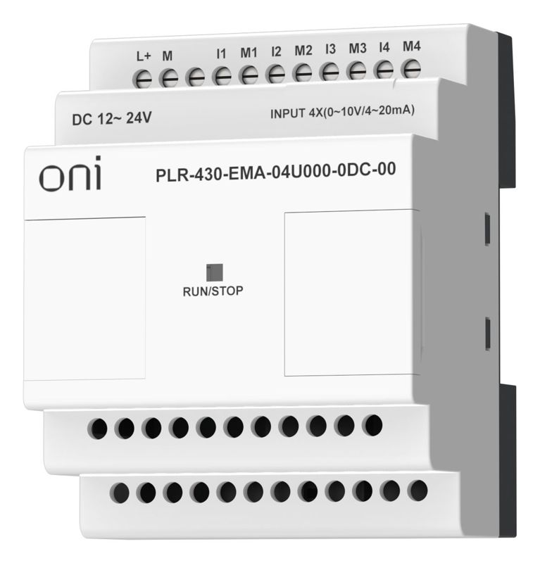  Модуль расширения входов выходов ПЛК 430 4 UI (0-20мА/0-10В) 24В DC ONI PLR-430-EMA-04U000-0DC-00 фото в каталоге от BTSprom.by