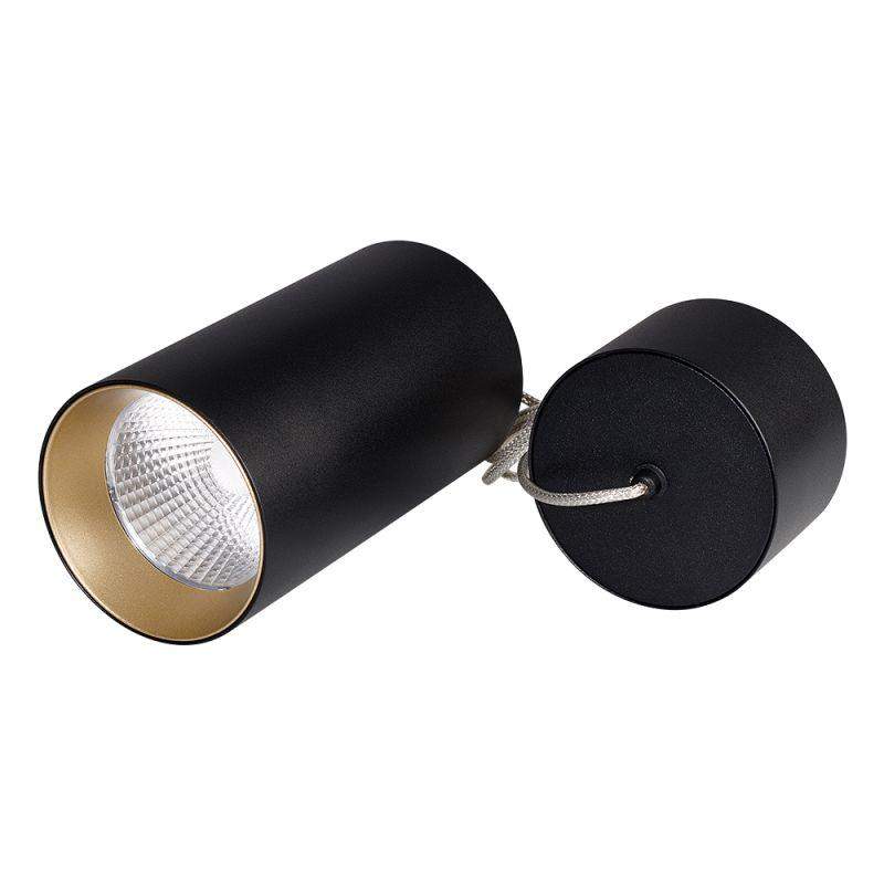 светильник sp-polo-hang-r85-15w white5000 (bk-gd 40 deg) (ip20 металл) arlight 027424 от BTSprom.by