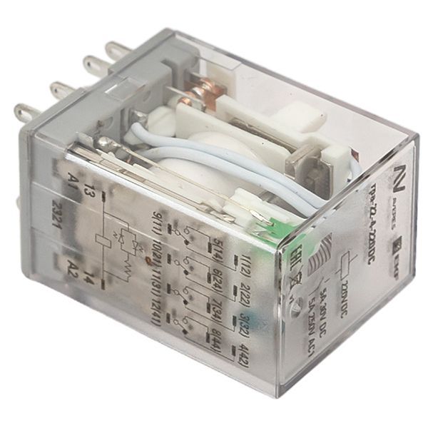  Реле промежуточное RPA 22/4 5А 220В DC AVERES EKF rpa-22-4-220DC фото в каталоге от BTSprom.by
