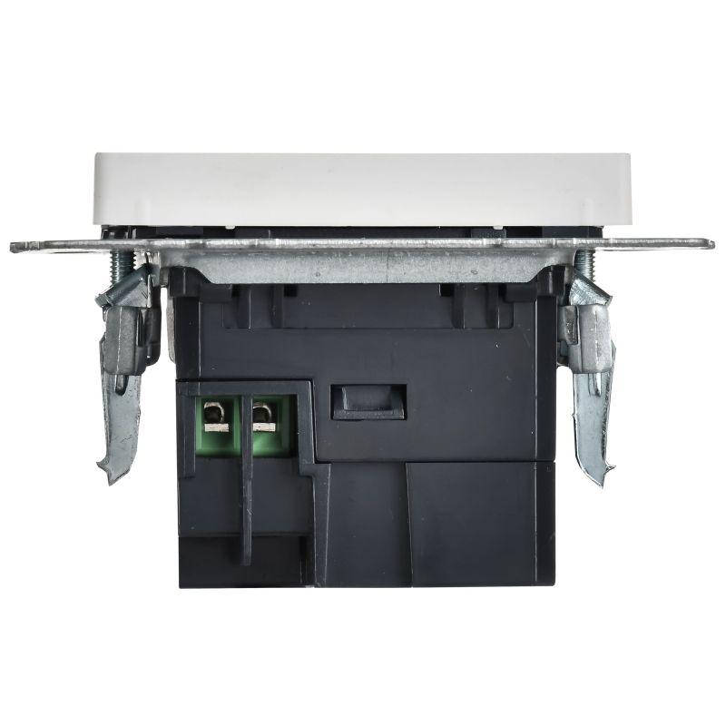  Розетка BRITE РЮ11-1-БрАБ 18Вт USB A+C механизм арктич. бел. IEK BR-U22-018-K91 фото в каталоге от BTSprom.by