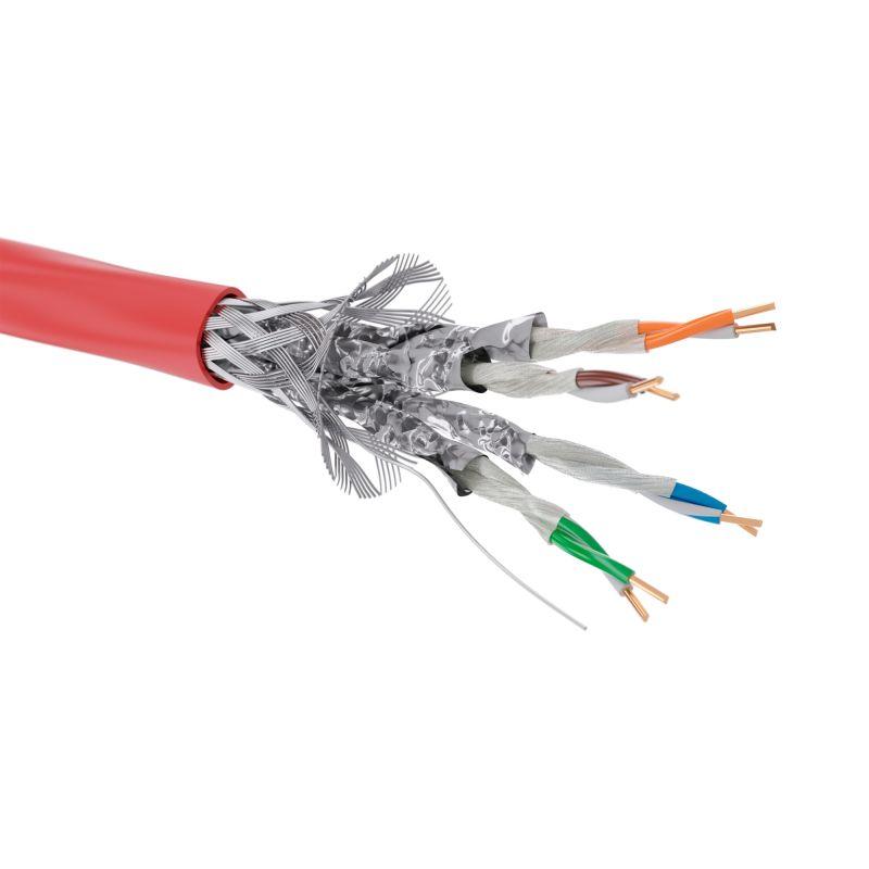 кабель cat 6a s/ftp нг(а)-frhf (бухта 500м) красн. dkc rn6asfa04rd от BTSprom.by