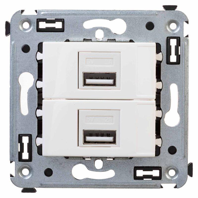 устройство зарядное usb сп avanti "белое облако" dkc 4400543 от BTSprom.by