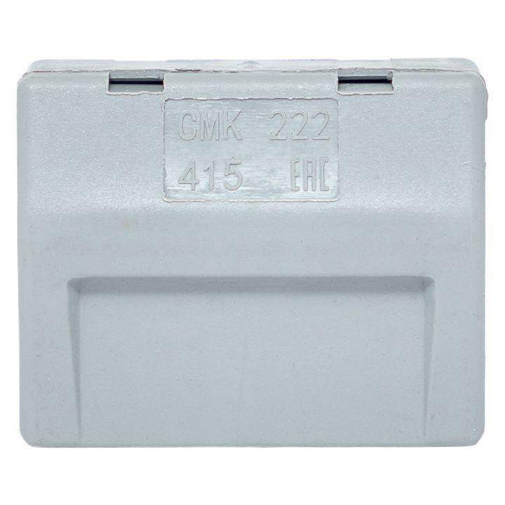  Клемма строительно-монтажная СМК 222-415 с рычагом 5 отверстий (блист.20шт) PROxima EKF plc-smk-415b-20 фото в каталоге от BTSprom.by