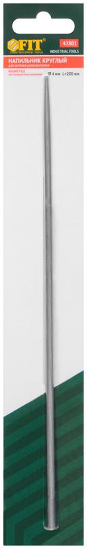  Напильник для заточки цепей бензопил круглый 200х4.0мм FIT 42801 фото в каталоге от BTSprom.by