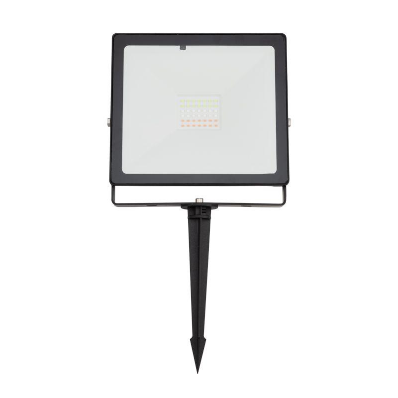  Прожектор светодиодный с пультом дистанционного управления 30Вт мультиколор (RGB) + опора на грунте 605-100 Rexant 605-012promo фото в каталоге от BTSprom.by