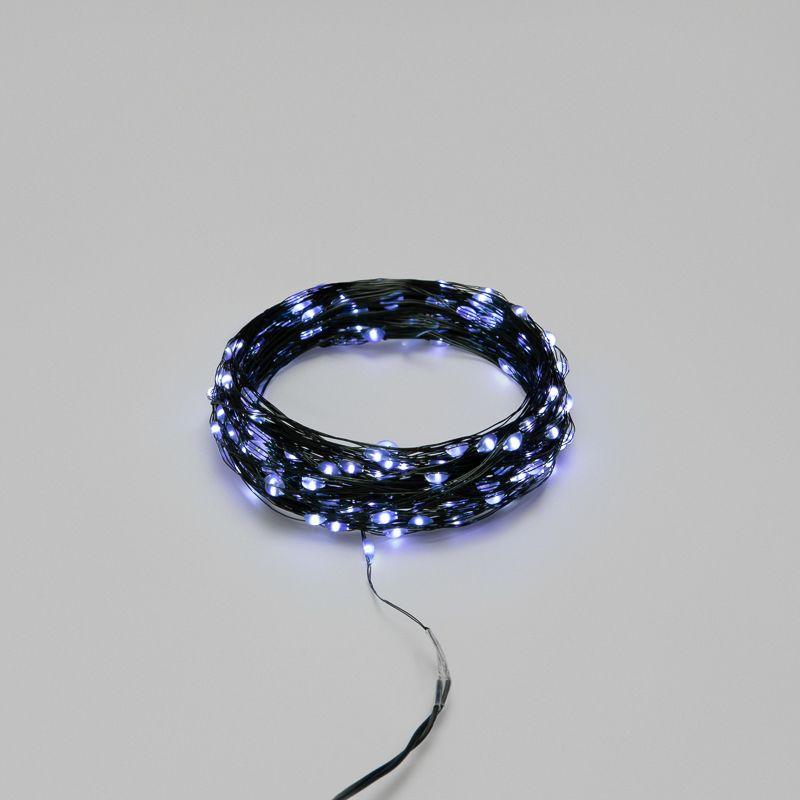  Гирлянда "Роса" 20м 200LED бел. IP20 230В с контроллером провод зел. Neon-Night 303-265 фото в каталоге от BTSprom.by