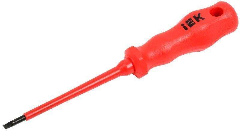 отвертка шлицевая profi 4.0х100мм 1000в iek tsc-3sl-4100 от BTSprom.by