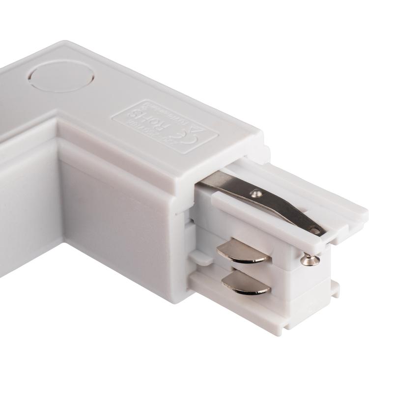  Аксессуар к шинопроводу трехфазному 3P PTR CL-WH INT коннектор внутренний Pro+ бел. JazzWay 5063099 фото в каталоге от BTSprom.by
