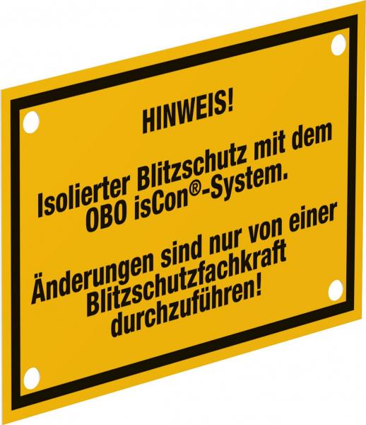 табличка указательная iscon hws obo 5408058 от BTSprom.by