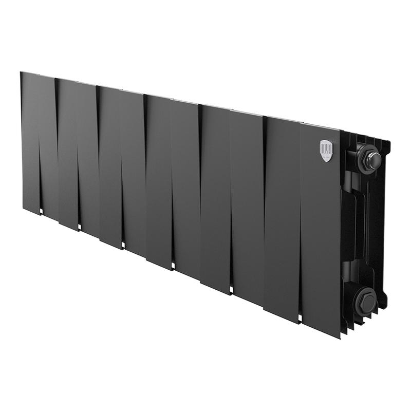 радиатор pianoforte 200 12 секц. биметал. noir sable royal thermo нс-1346003 от BTSprom.by