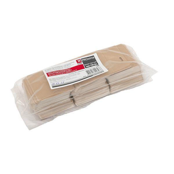  Бирка маркировочная мягкая У-134М (большой квадрат) (уп.100шт) PROxima EKF mm-134-bs фото в каталоге от BTSprom.by