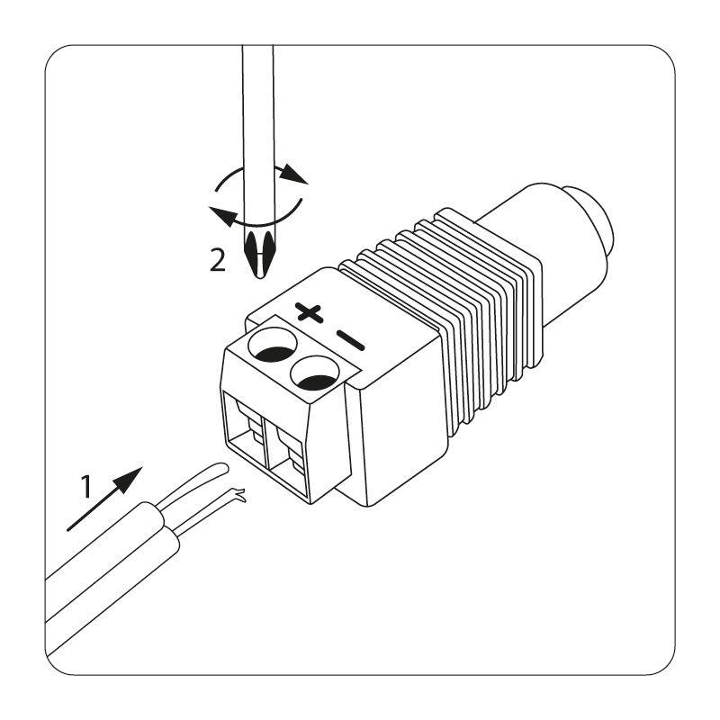  Разъем питания гнездо 2.1х5.5мм с клеммной колодкой PROCONNECT 14-0315-4 фото в каталоге от BTSprom.by
