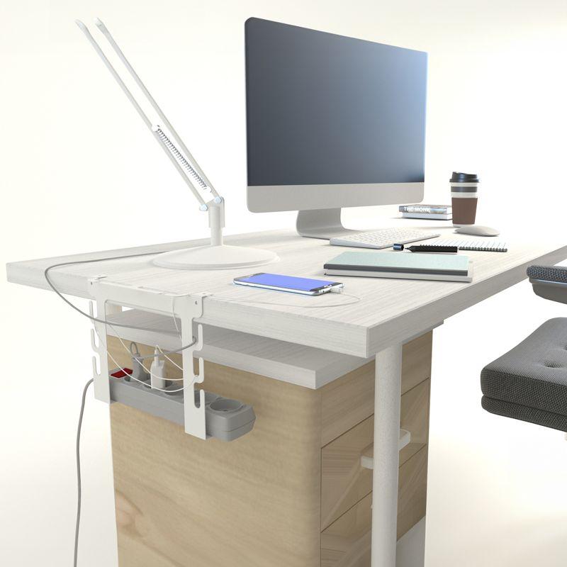  Держатель-органайзер для рабочего стола и сетевого фильтра бел. Rexant 38-0708 фото в каталоге от BTSprom.by