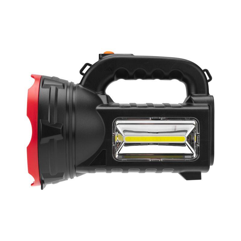  Прожектор поисковый с головным и боковым светом со встроенным аккумулятором и встроенным зарядным устройством зарядка напрямую от сети 220В (евророзетка) плечевой ремень в комплекте Rexant 75-707 фото в каталоге от BTSprom.by