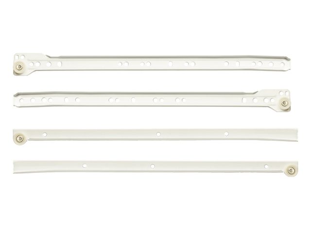 направляющая роликовая 500 мм белая ds10 2 шт starfix smf-10150 от BTSprom.by
