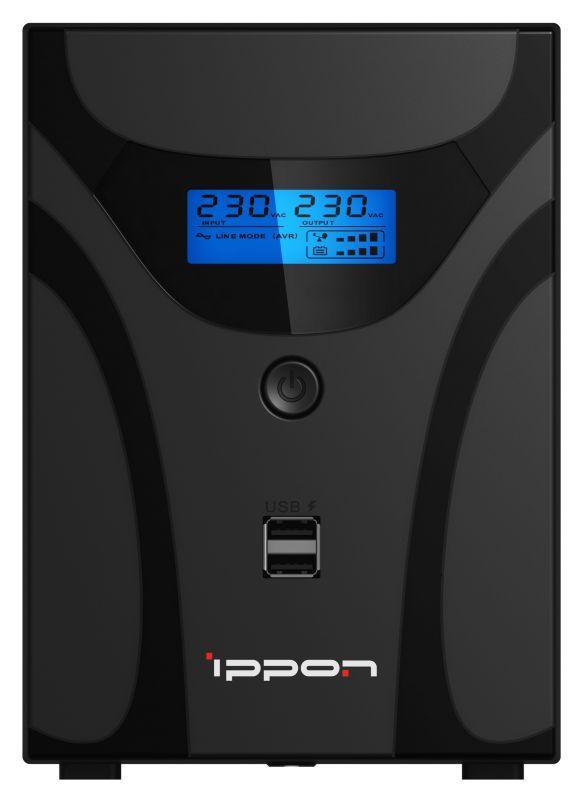 источник бесперебойного питания smart power pro ii euro 1200 720вт 1200в.а черн. ippon 1029740 от BTSprom.by