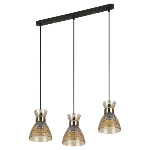 светильник подвесной (подвес) iris 9186-203 3хе27 60вт модерн rivoli б0069955 от BTSprom.by