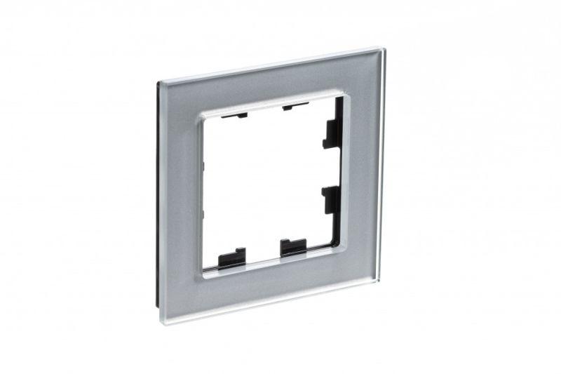 рамка 1-м atlasdesign nature стекло алюм. se atn320301 от BTSprom.by