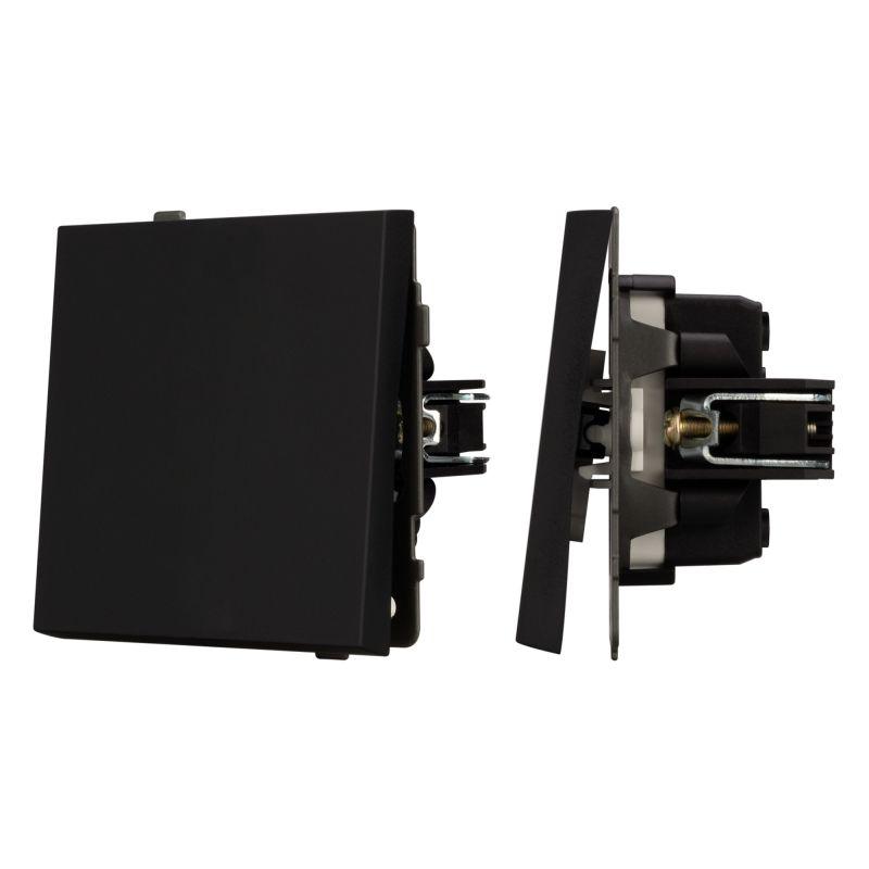 выключатель звонковый swt-tendo-mkr1-sfpl-bk 10а 230в механизм arlight 054587 от BTSprom.by