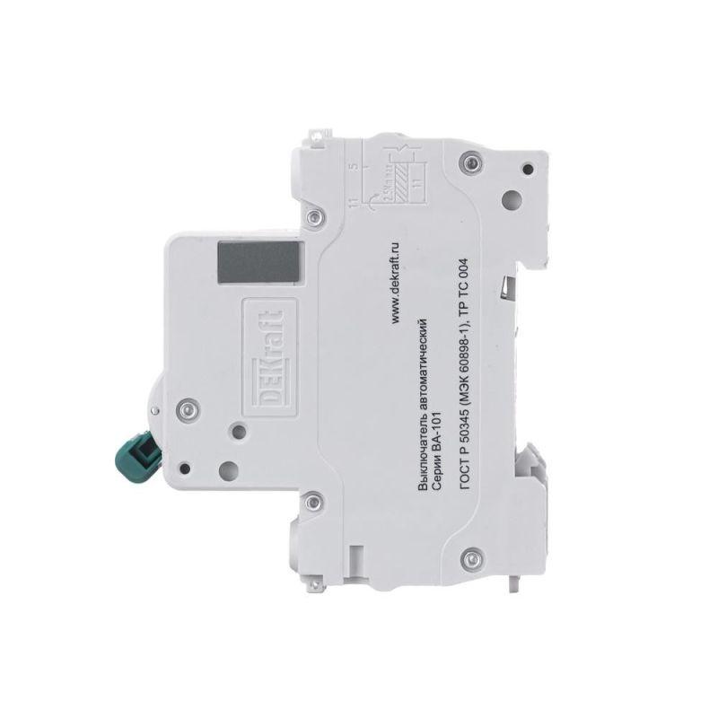  Выключатель автоматический модульный 2п C 25А 4.5кА ВА-101 DEKraft 11068DEK фото в каталоге от BTSprom.by