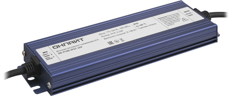 драйвер для светодиодной ленты 90 651 od-p100-ip67-24v онлайт 90651 от BTSprom.by