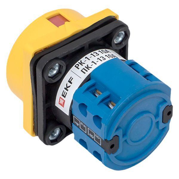  Переключатель кулачковый ПК-1-13 10А 3п "0-1" с блокировкой IP65 PROxima EKF pk-1-13-10-a65 фото в каталоге от BTSprom.by