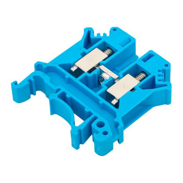  Колодка клеммная винтовая 6 UT син. EKF scr-ut-6-b фото в каталоге от BTSprom.by