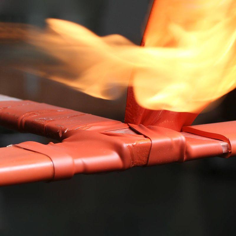  Лента термоусаживаемая ТЛК-50-0.8-5 с клеевым подслоем черн. (уп.5м) КВТ 84909 фото в каталоге от BTSprom.by