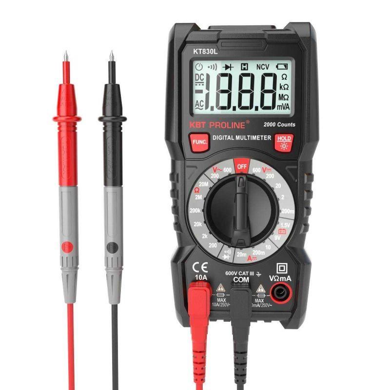 мультиметр цифровой kt 830l "proline" квт 79127 от BTSprom.by