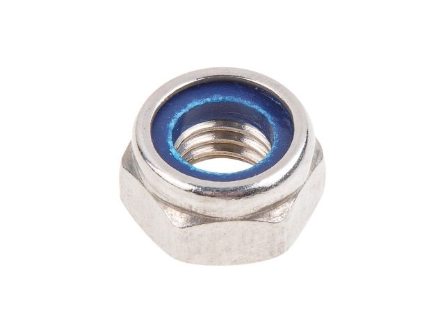 гайка м6 со стопорным кольцом, нерж.сталь (а2), din 985 (500 шт в уп.) (starfix) sm-45459-500 от BTSprom.by
